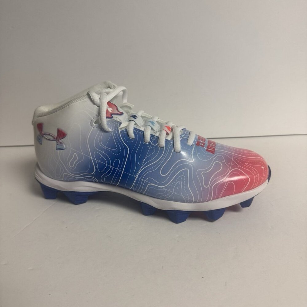Under Armour Boy's Spotlight Fran RM TX Football Cleats Size 6 M